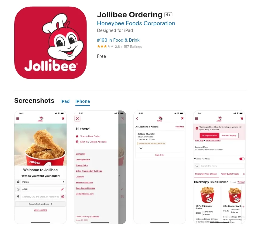 Jollibee App